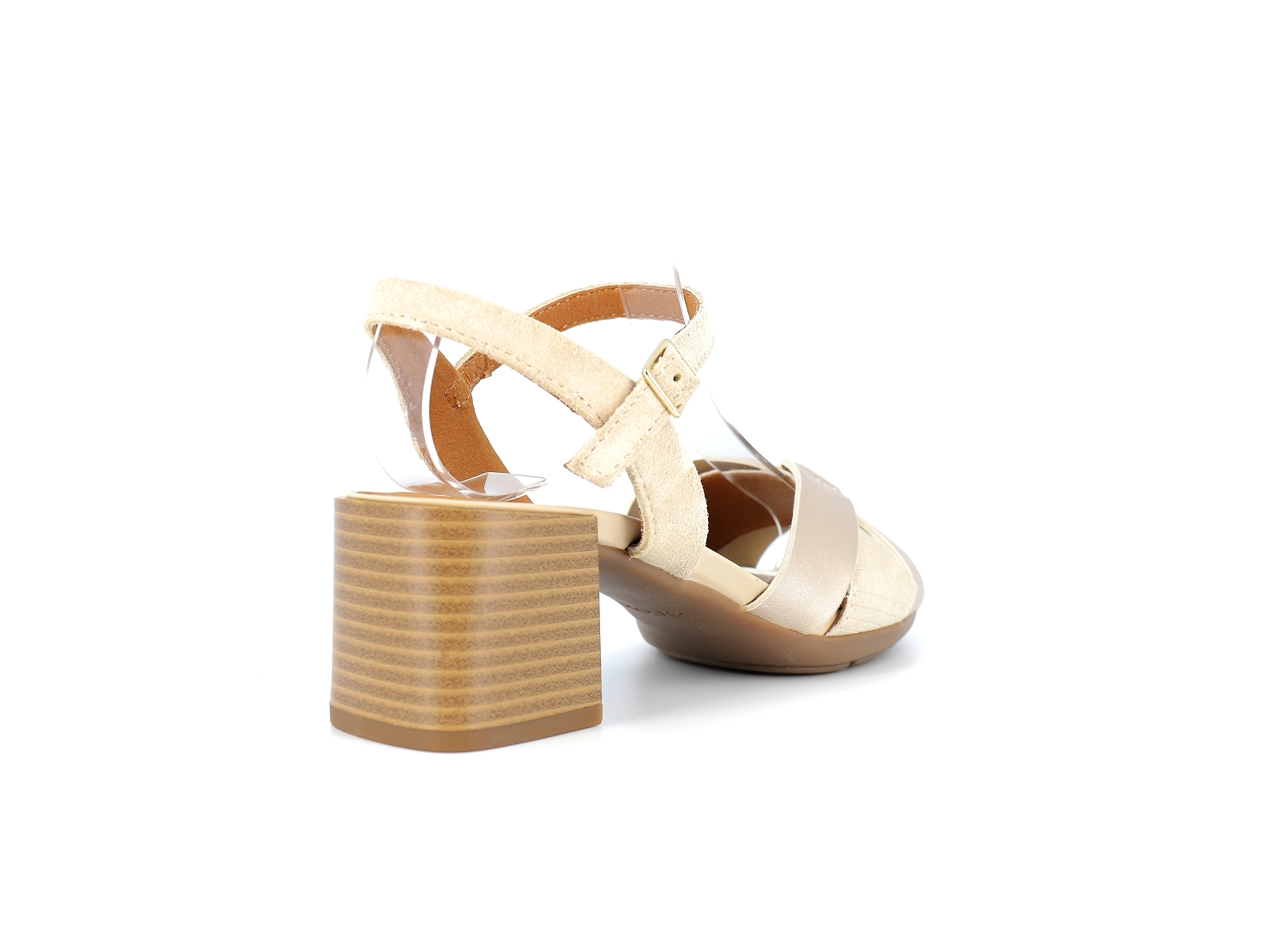 Geox-D NEW MARYKARMEN D45RLB Cuir Multi Metal