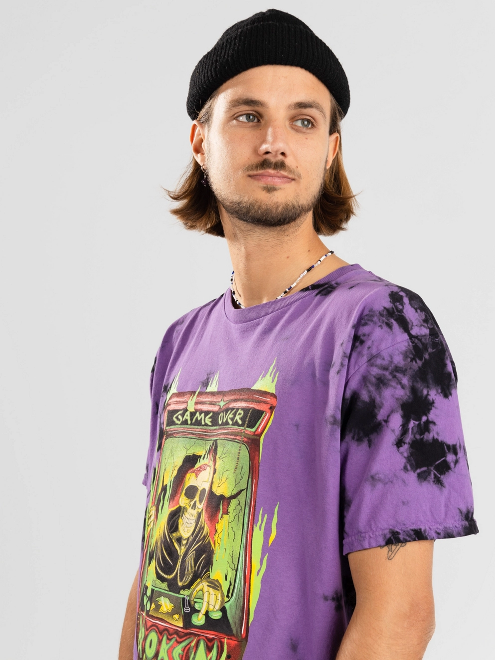 Broken Promises Control Me Td T-Shirt purple