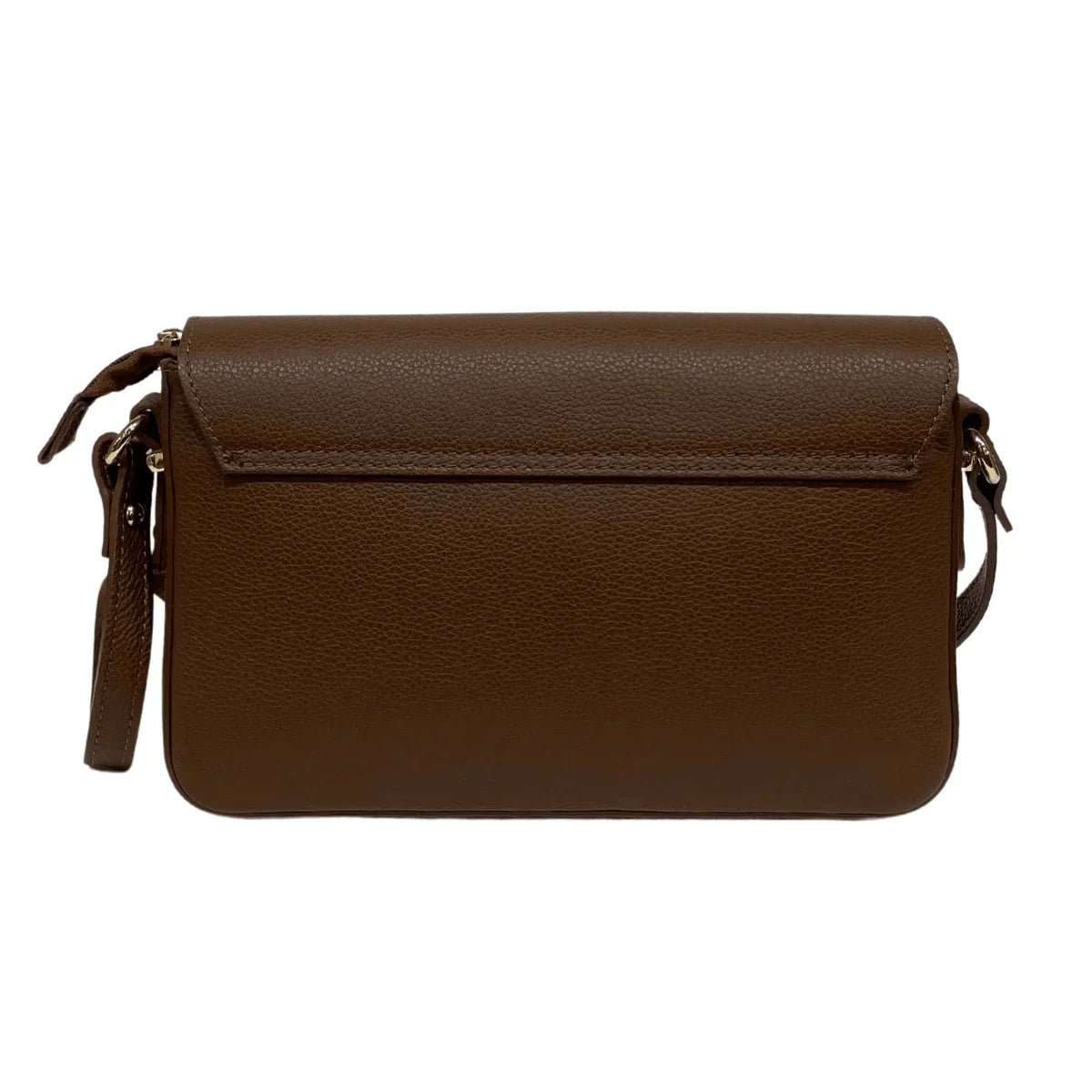 Klassieke leren dames schoudertas | 8922