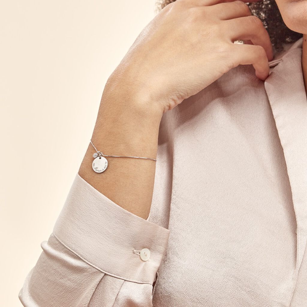 Bracelet Argent Raimbaut Oxyde De Zirconium