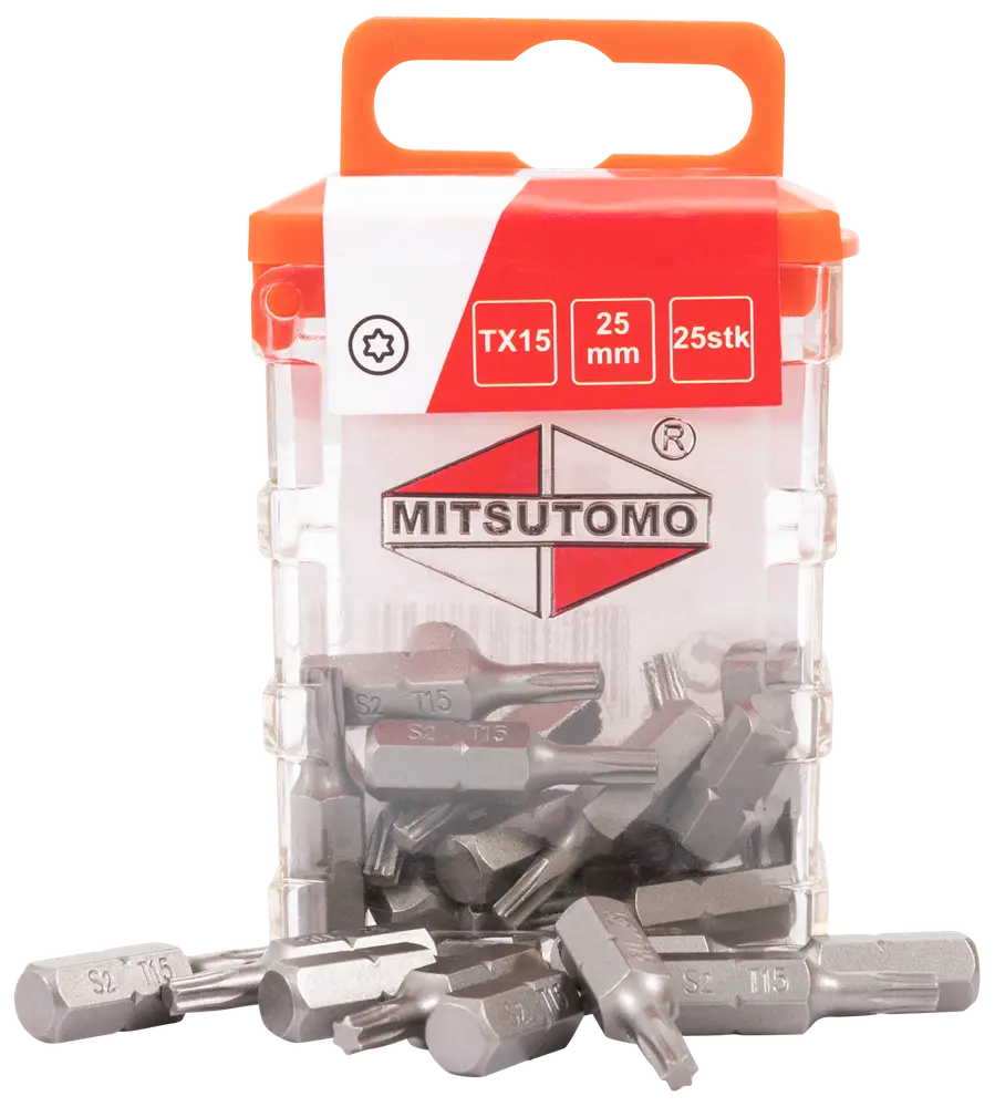 Mitsutomo Bits TX15 25 mm 25-pak