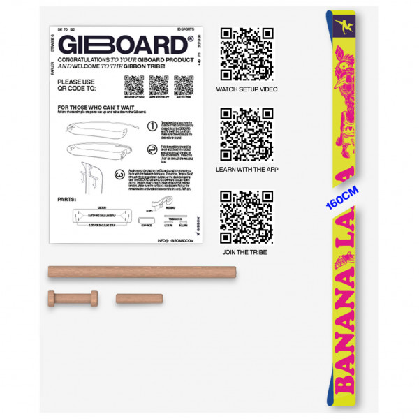 Gibbon Slacklines - Giboard Line - Slackline