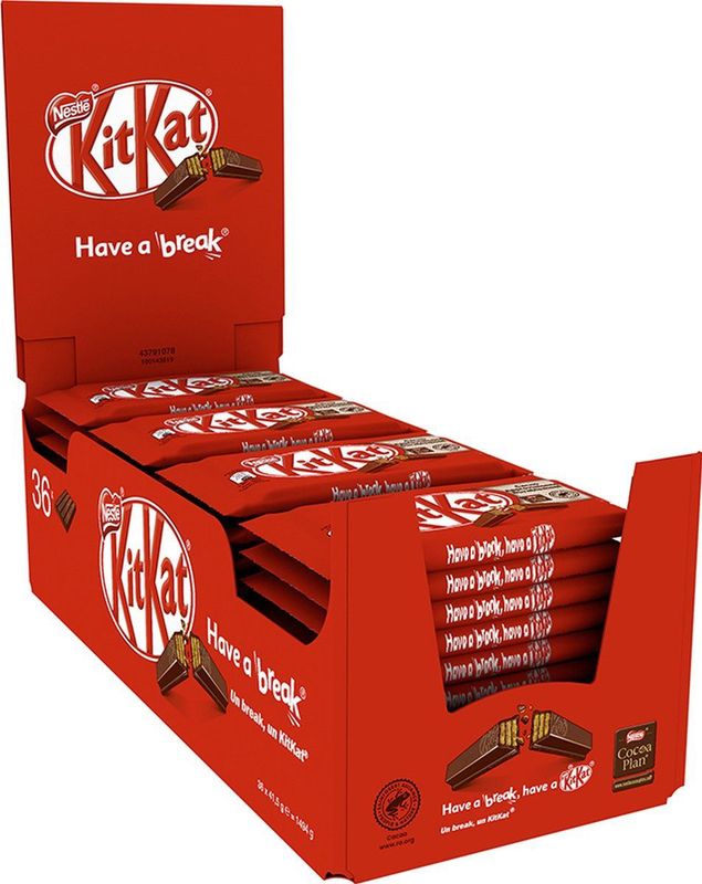 KitKat 4 Fingers Single (36 Stuks)