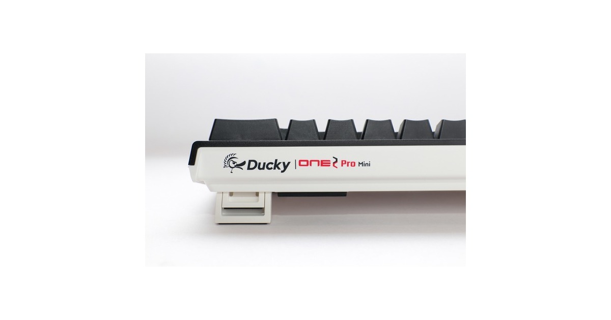 DuckyOne 2 Pro Mini Classic, gaming toetsenbord  (Zwart, US lay-out, Cherry MX Red, RGB led, Double-shot PBT, QUACK Mechanics, 60%)