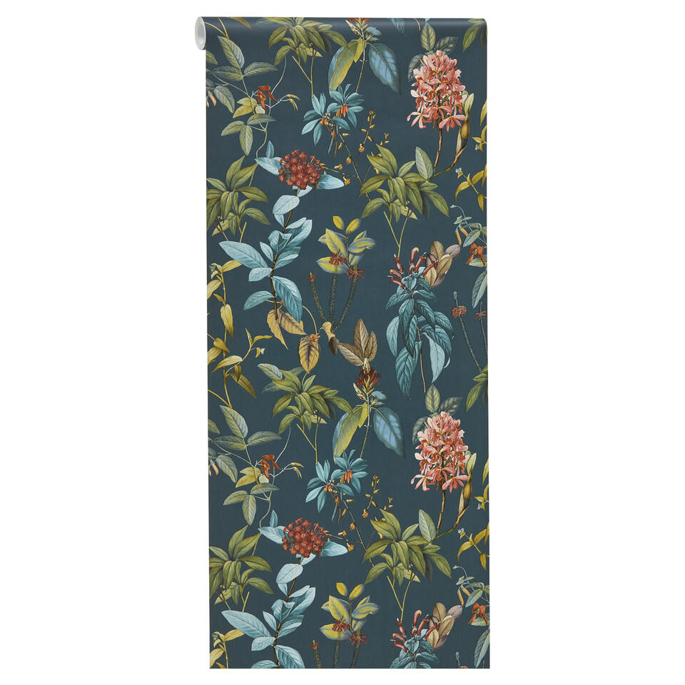 Behang Isa Blauw