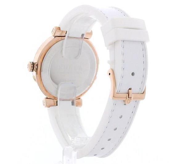 Furla Ladies Furla Block White Rose Watch WW00011003L3