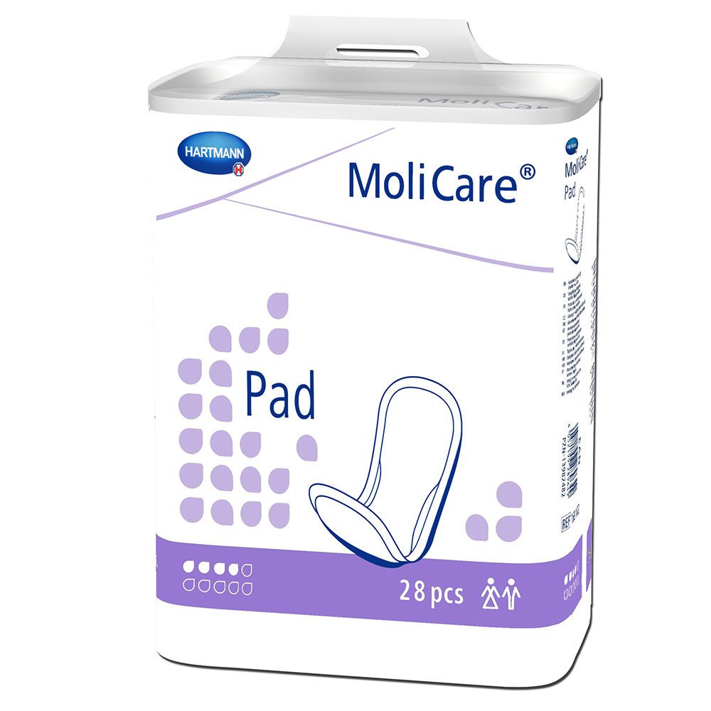 MoliCare Pad 4 Tropfen: Anatomische Einlagen für leichte bis mittlerer Blasenschwäche