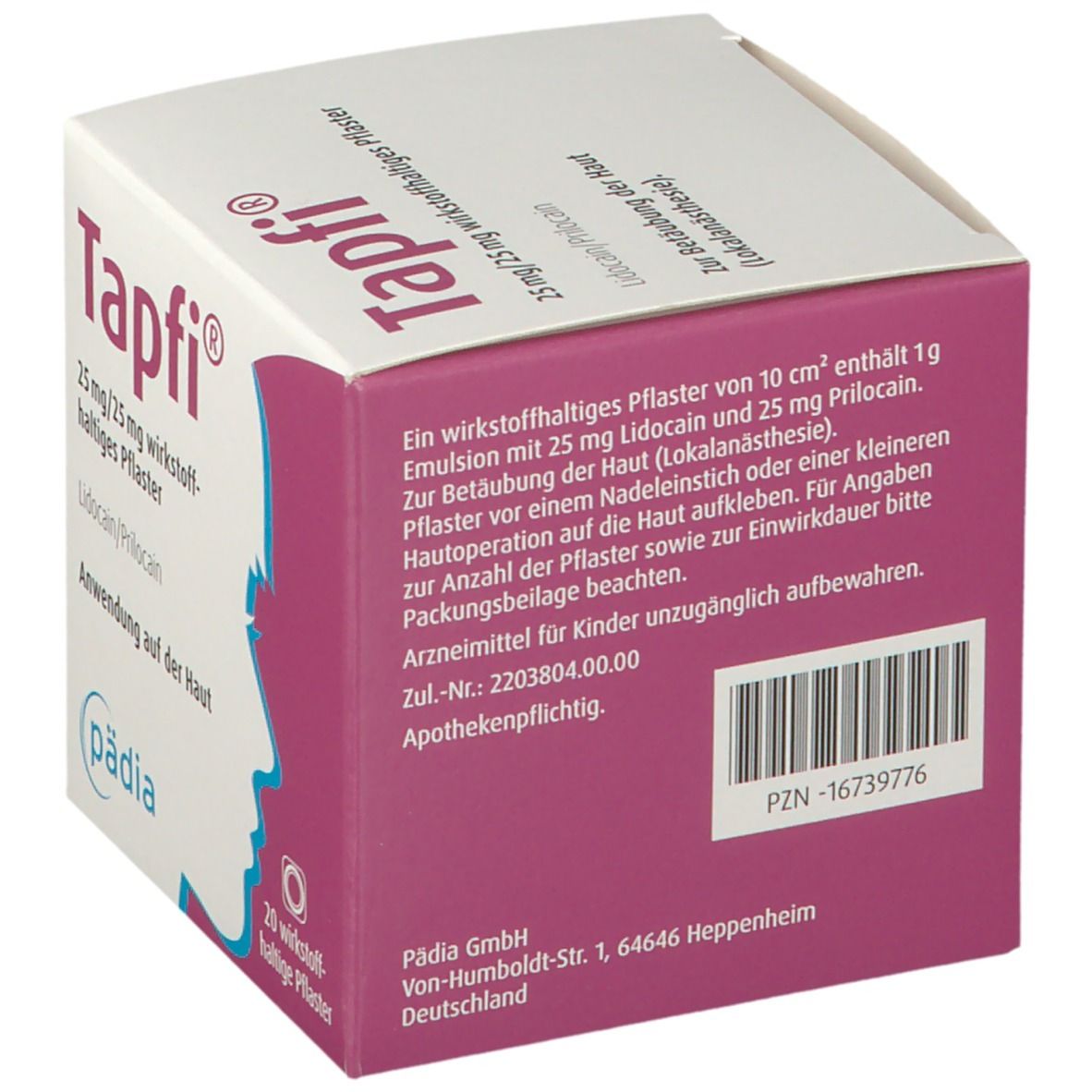 Tapfi® 25 mg/25 mg