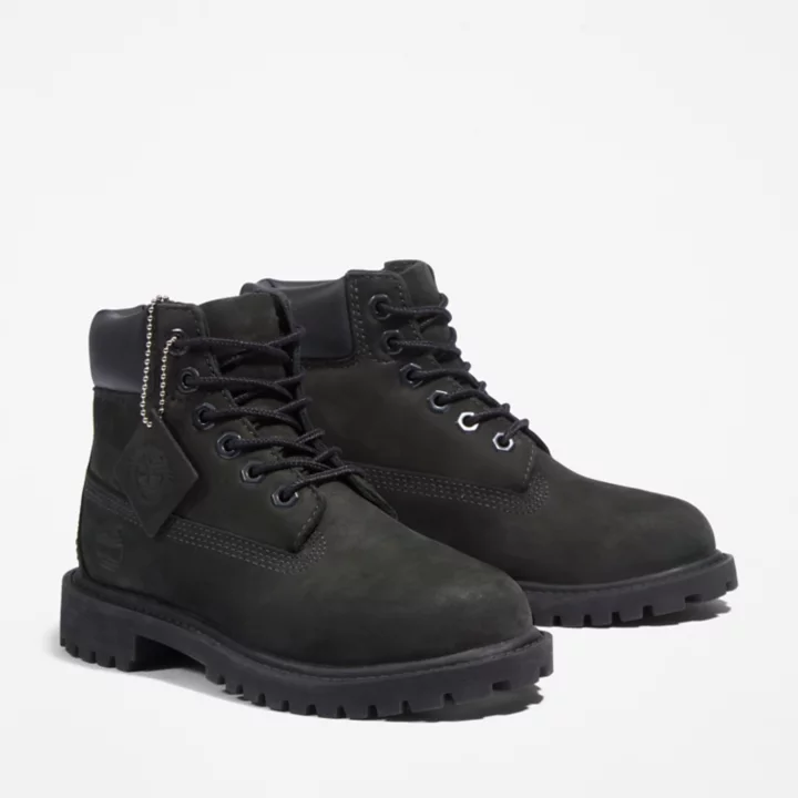 6-inch Boot Timberland Premium pour enfant en noir