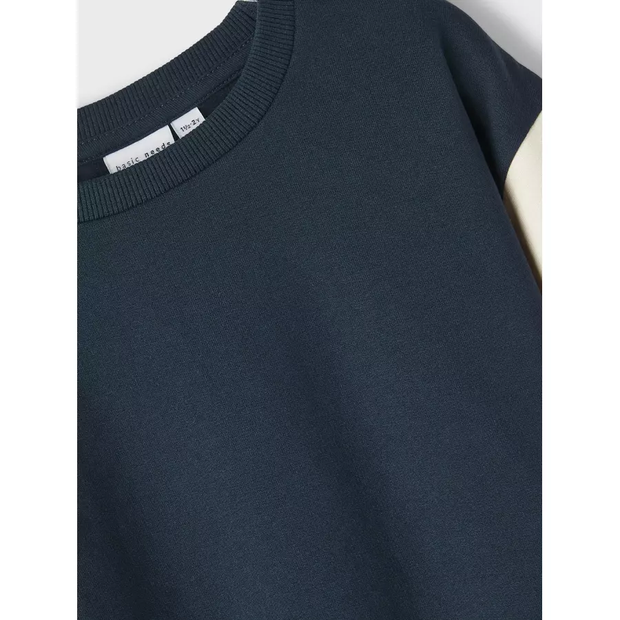 name it Sweatshirt Nmfvisusan Dark Sapphire