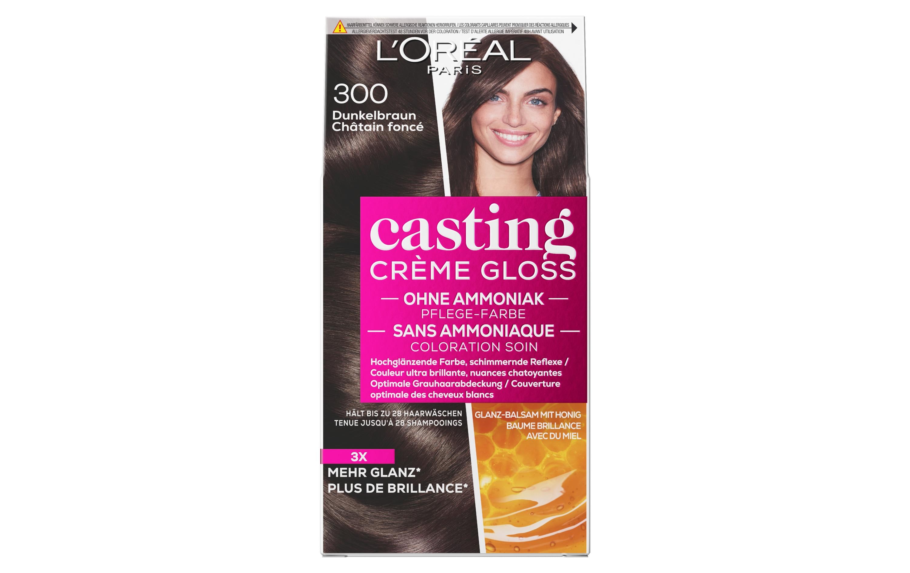 Casting Crème Gloss 300 DunkelbraunSemi-permanente Haarfarbe