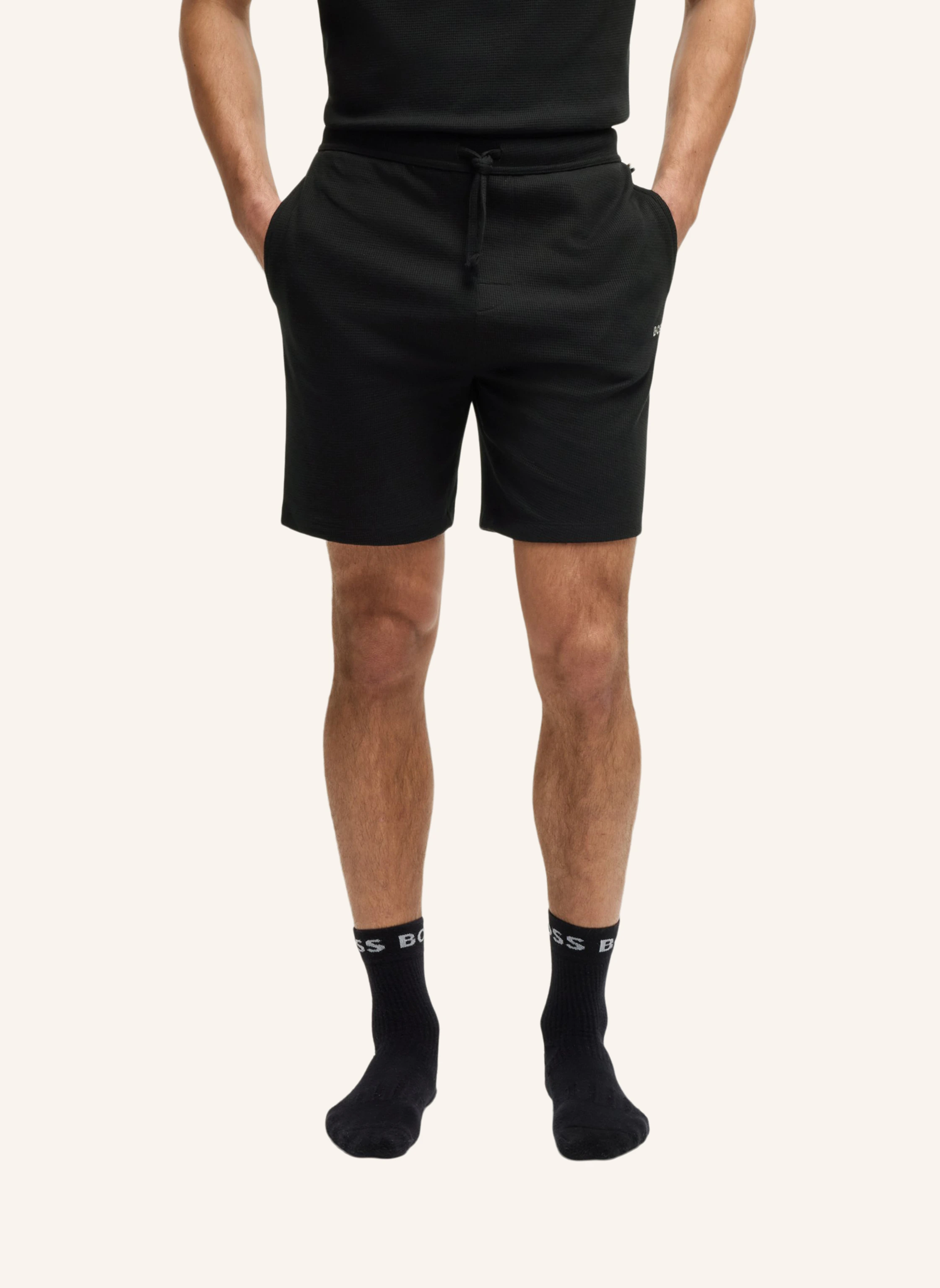 BOSS Pyjamas Unterteil WAFFLE SHORTS