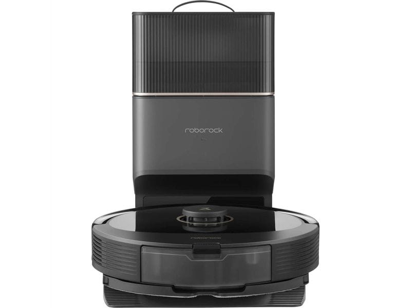 Roborock Saug- und Wischroboter Q8Max  Schwarz Saugroboter mit Wischfunktion