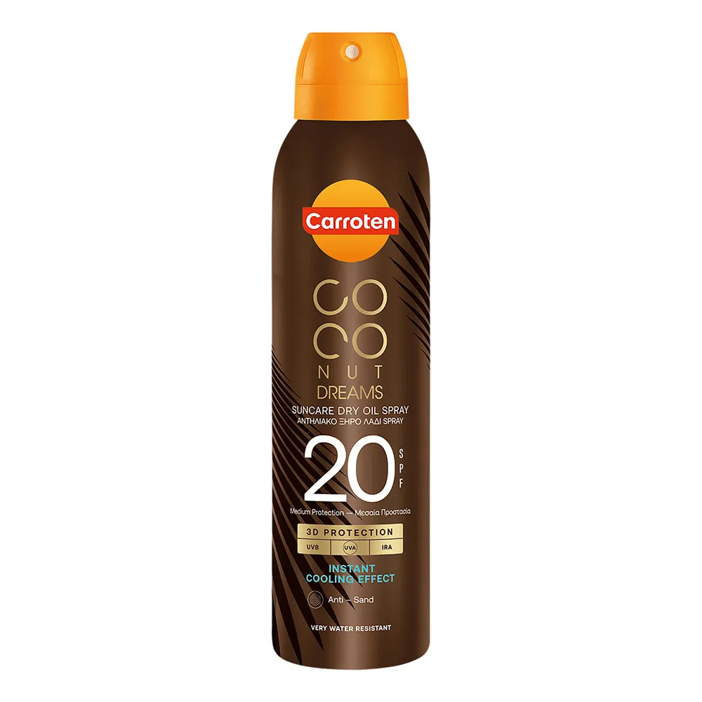 Carroten Dry Oil SPF20 Coconut Dreams - 150 ml.