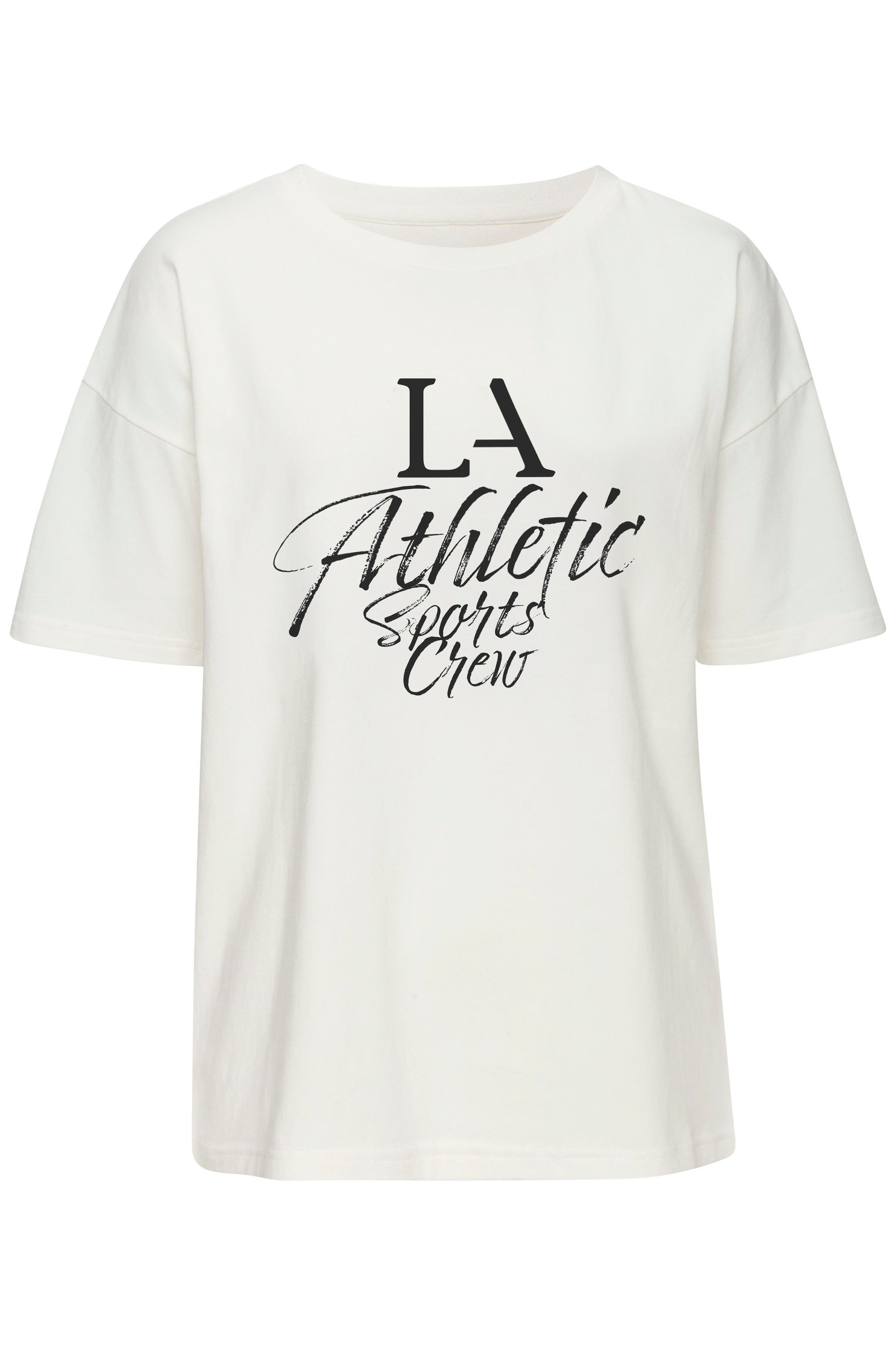 LASCANA ACTIVE T-Shirt im Oversize-Schnitt mit sportlichem Schriftzug