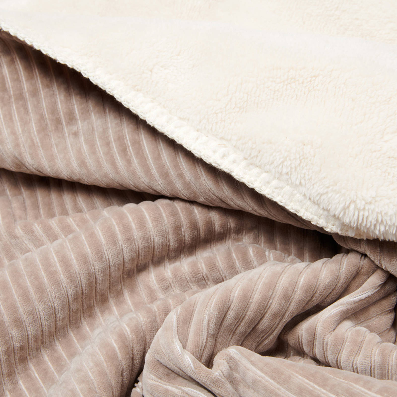 Koeka Vik plaid 140x200 cm taupe