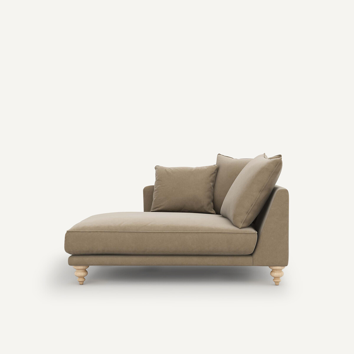 AM.PM<br>Cadeira longa em fluweel, Lazare