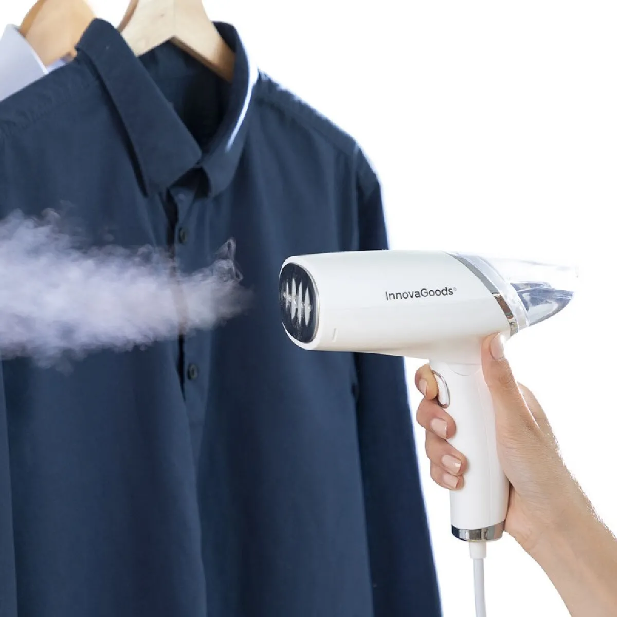 Fer à vapeur vertical Steeron InnovaGoods - Blanc