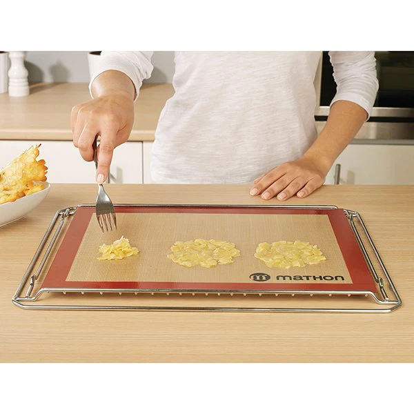 Lot de 2 tapis de cuisson professionnels petit et grand modèle Mathon