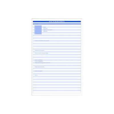 Oxford - Cahier du Professeur Principal (spiralé) - 24 x 31 cm - 156 pages
