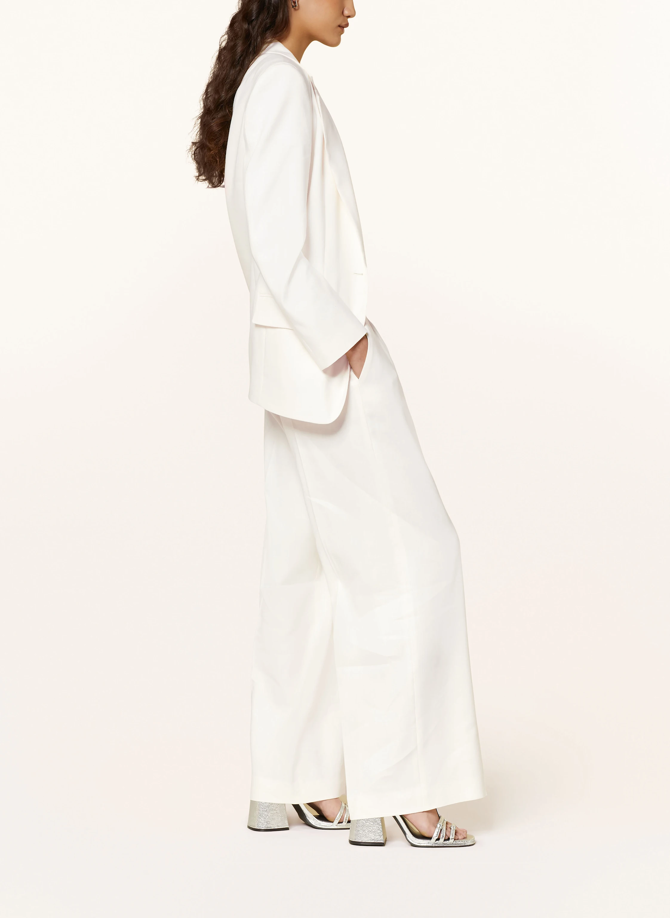 HUGO Marlenehose HALATI mit Leinen