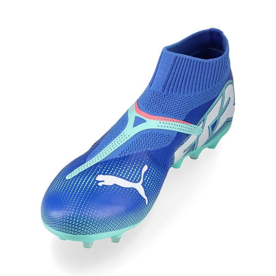 PUMA Future 7 Match   Laceless MG Formula - Bleu/Blanc/Bleu