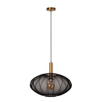 Lucide hanglamp Corina zwart