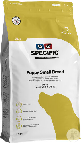 Specific CPD-S Puppy Small Breed Chiots De Petite Race 7kg