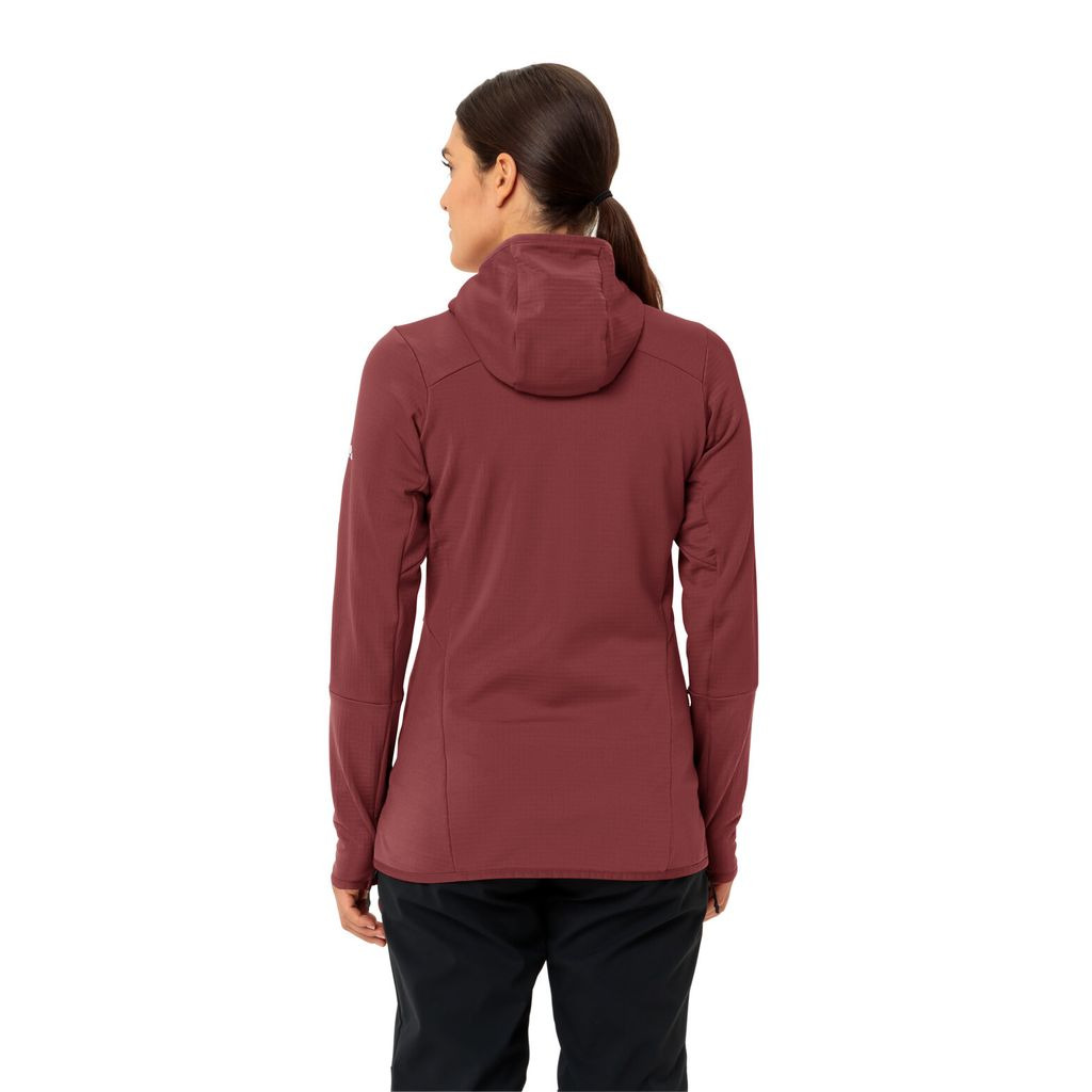 Women's Monviso Hooded Grid Fleece Jacket