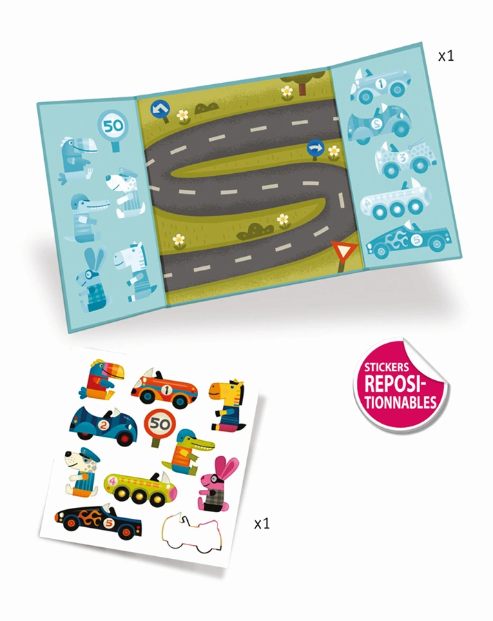 Stickerbild AUTOS 2-teilig