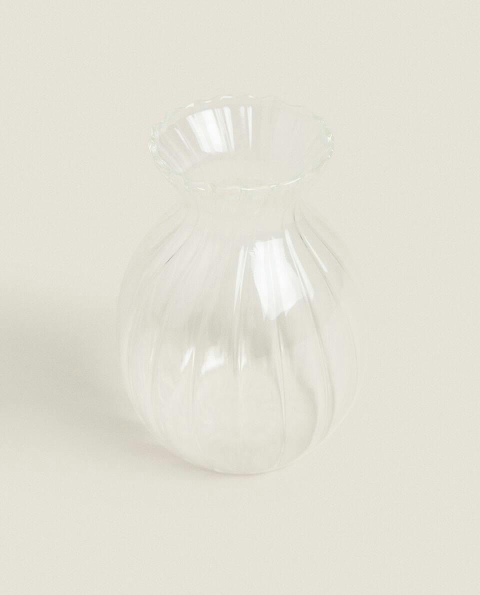 VASO DE VIDRO BOROSILICATO COM LINHAS