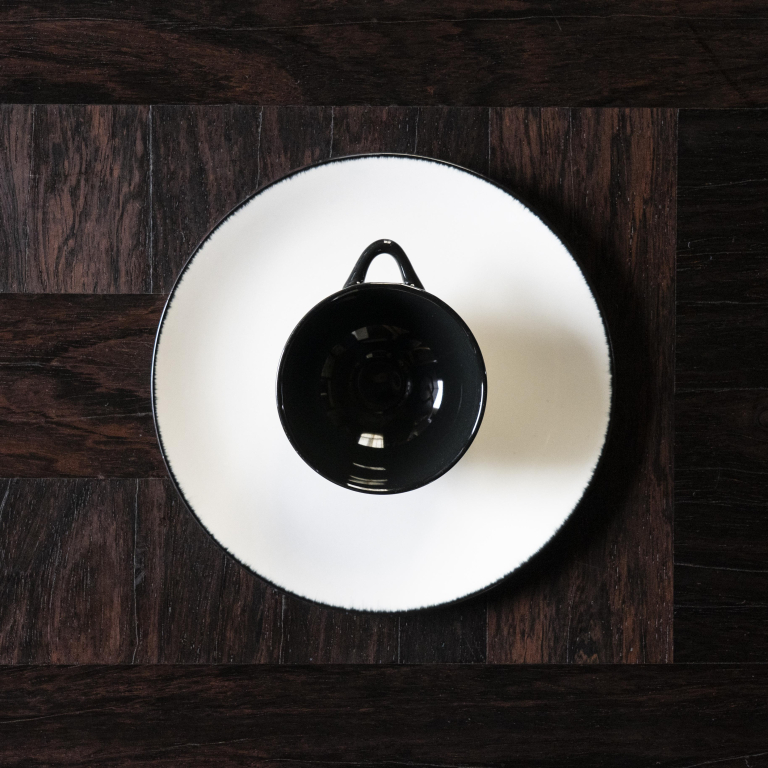 Serax Dé tableware by Ann Demeulemeester mok 8cl set van 2 White