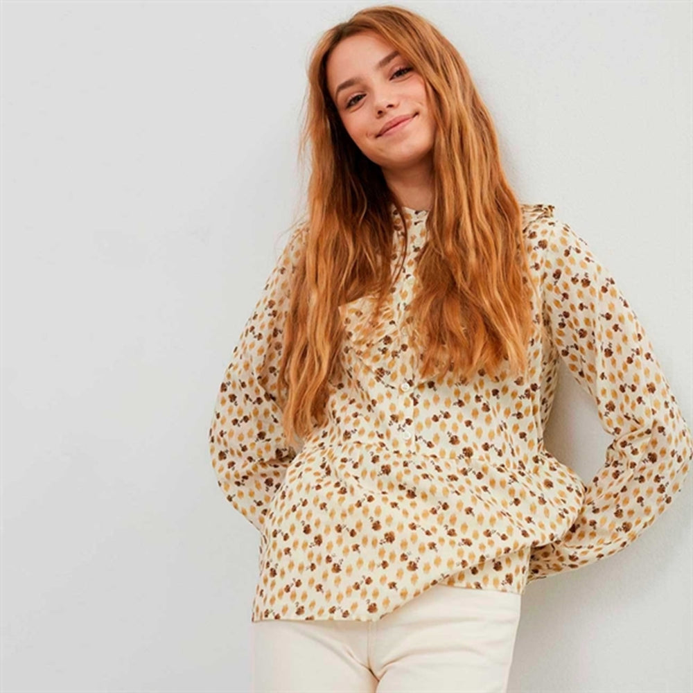 Antique White Cecilie Skjorte - Sofie Schnoor Girls | Luksusbaby