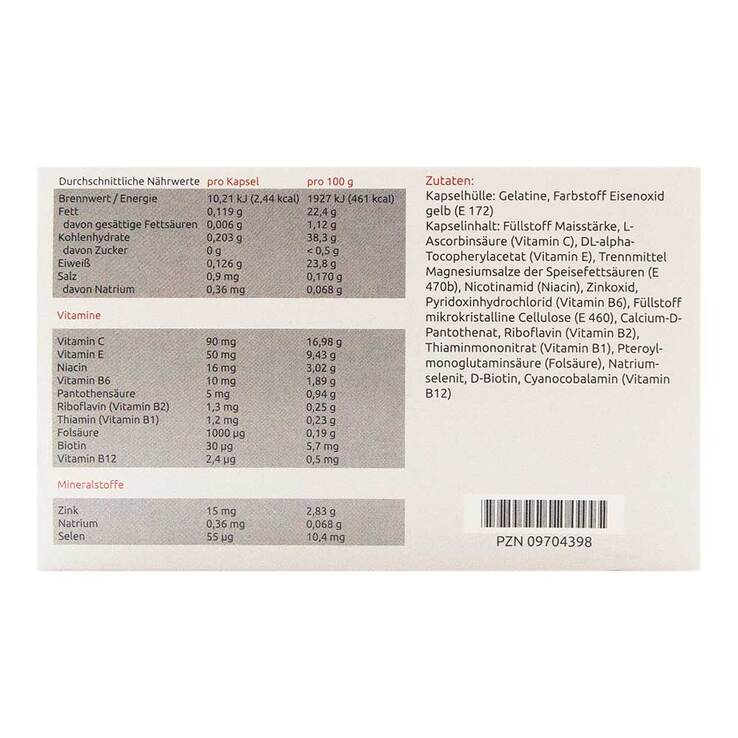 HD Vitamine Kapseln, 100 St