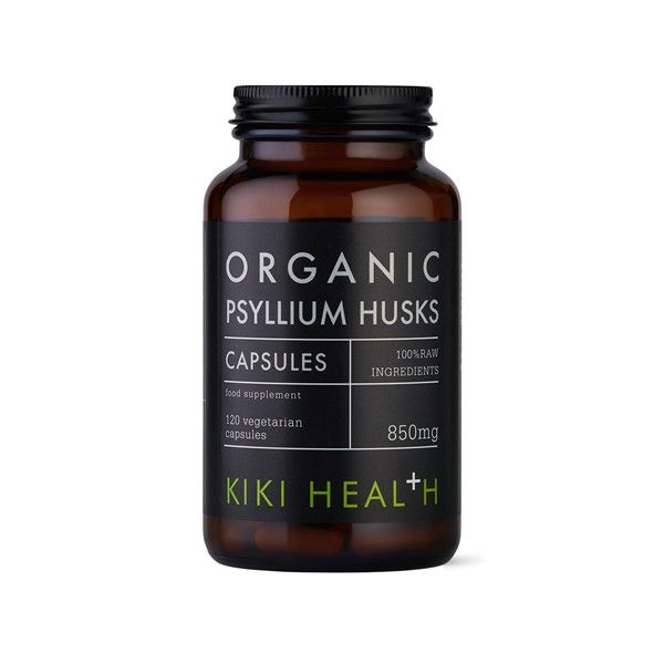 Kiki Health Psyllium Husks Bio 120 Cáps. Veg