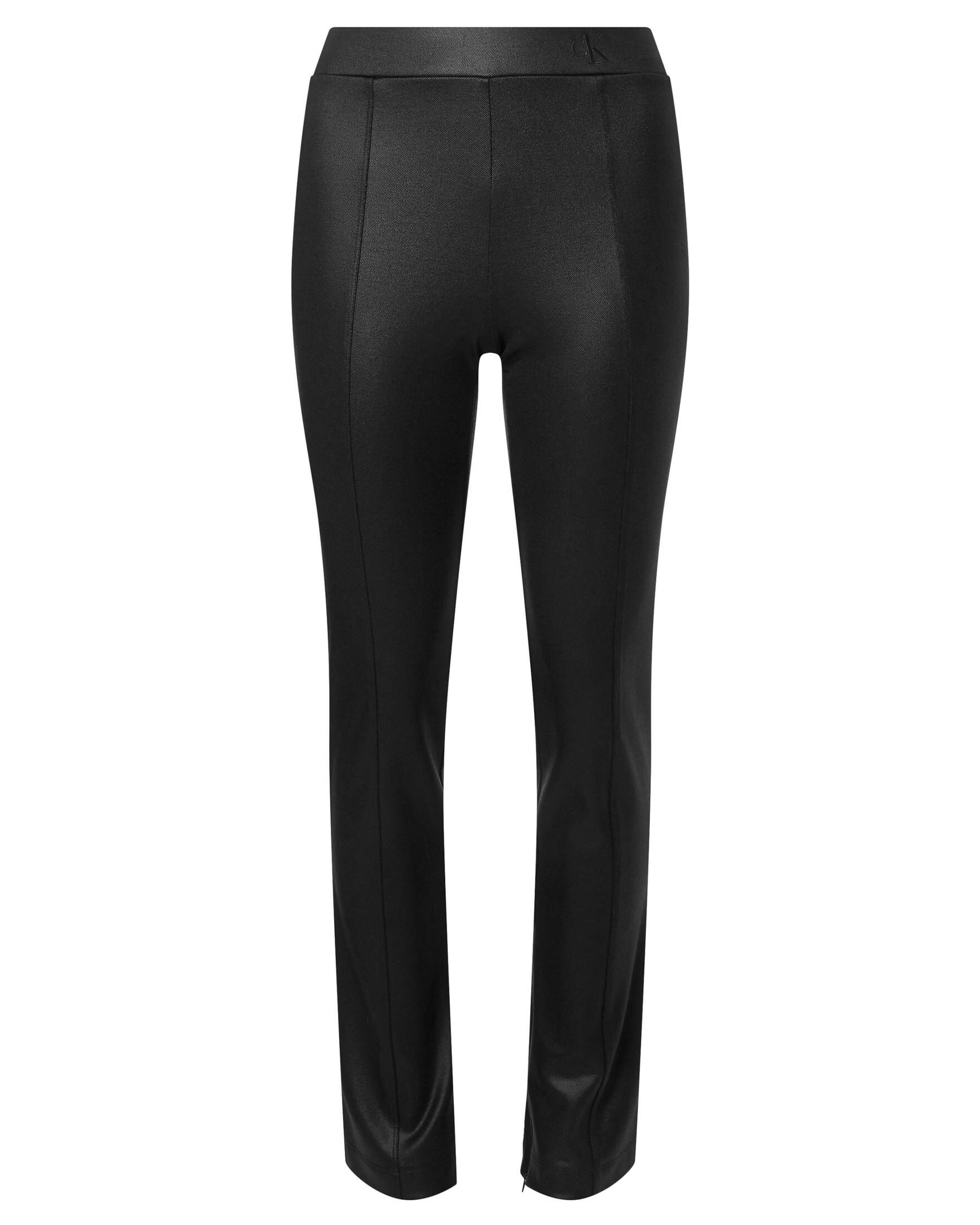 CALVIN KLEIN JEANS| Damen Hose COATED MILANO SPLIT