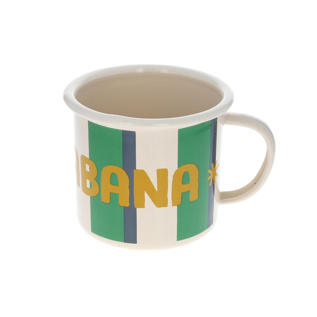Mug émaillé Papa cabana - Copacabana party ! .