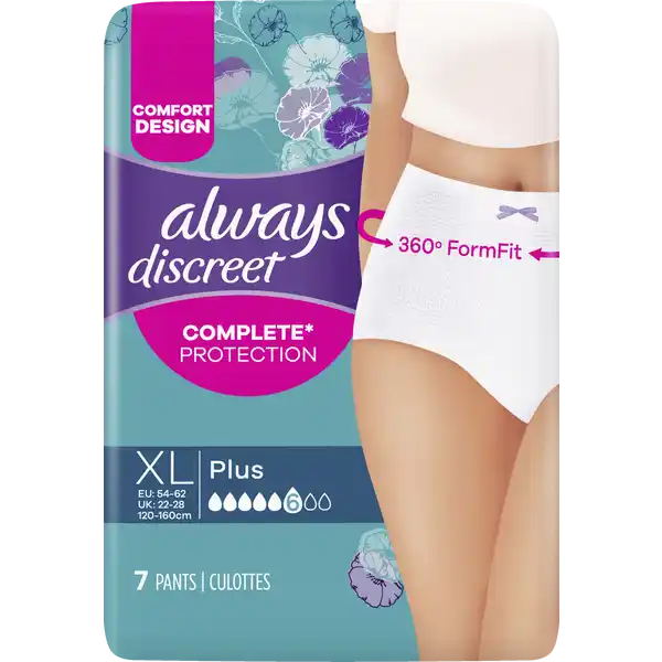 Discreet Inkontinenz Pants Plus XL