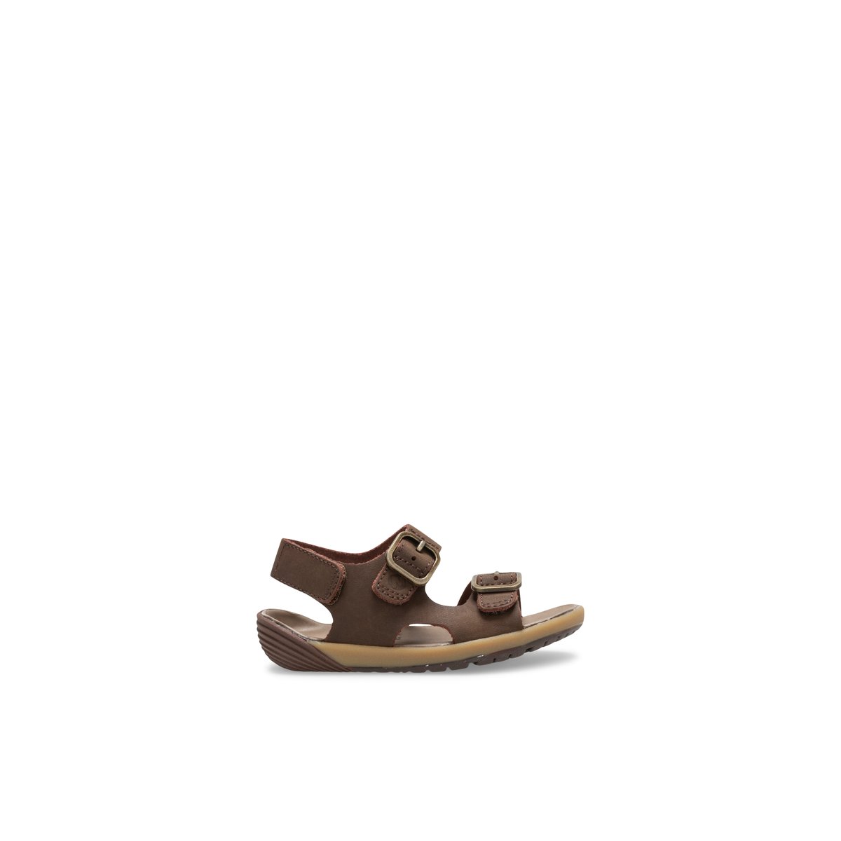 Facile à mettre-Bare-ib-Sandales à lanières - Talon plat - Marron