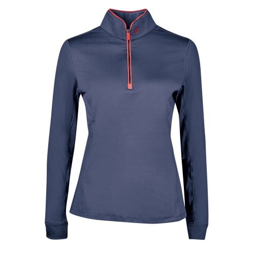 Top esportivo feminino Dublin Kylee na cor azul marinho
