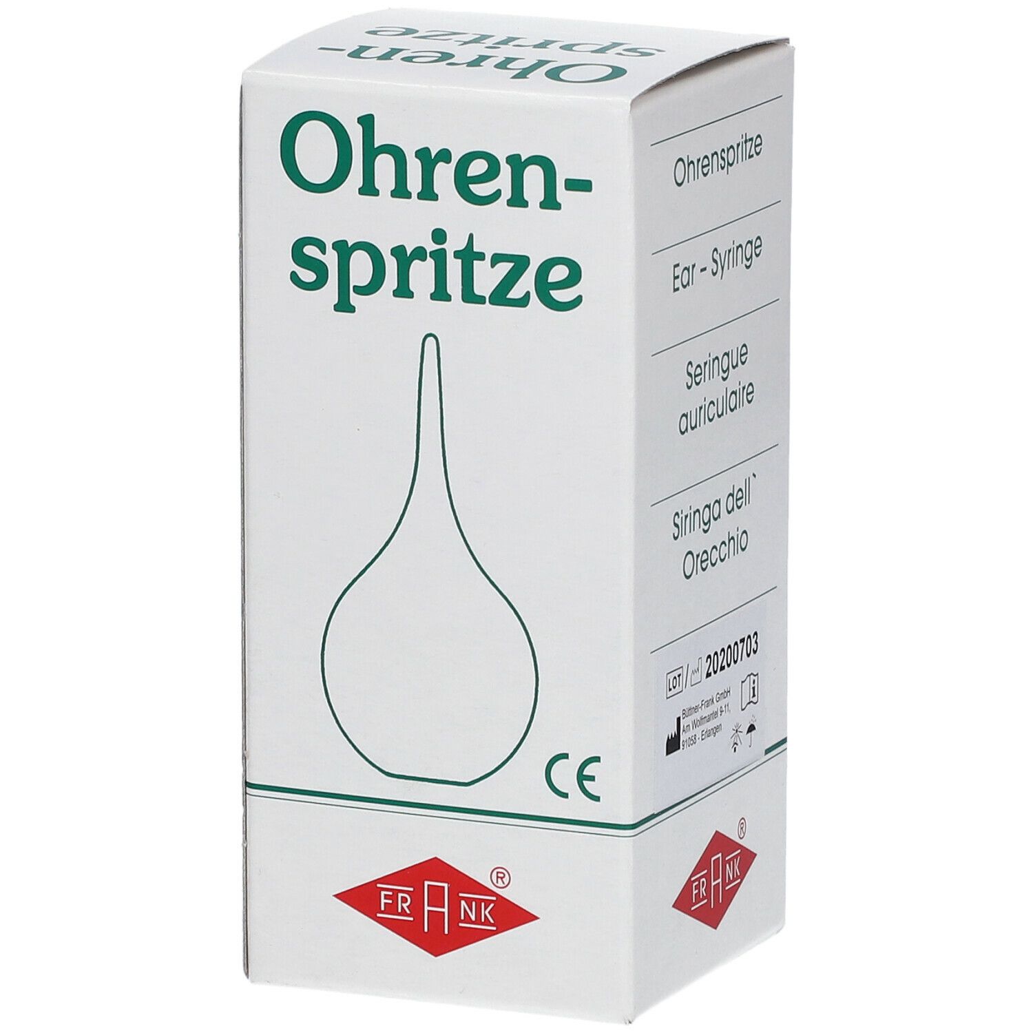 FRANK® Ohrenspritze Gr. 2 - 75 g