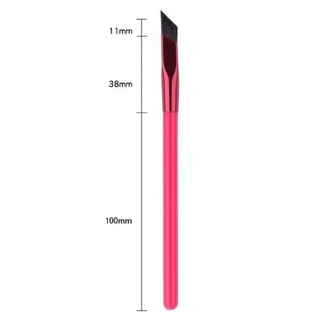 Vinklet øjenbrynsbørste Eyeliner Makeup Brush Makeup Brush