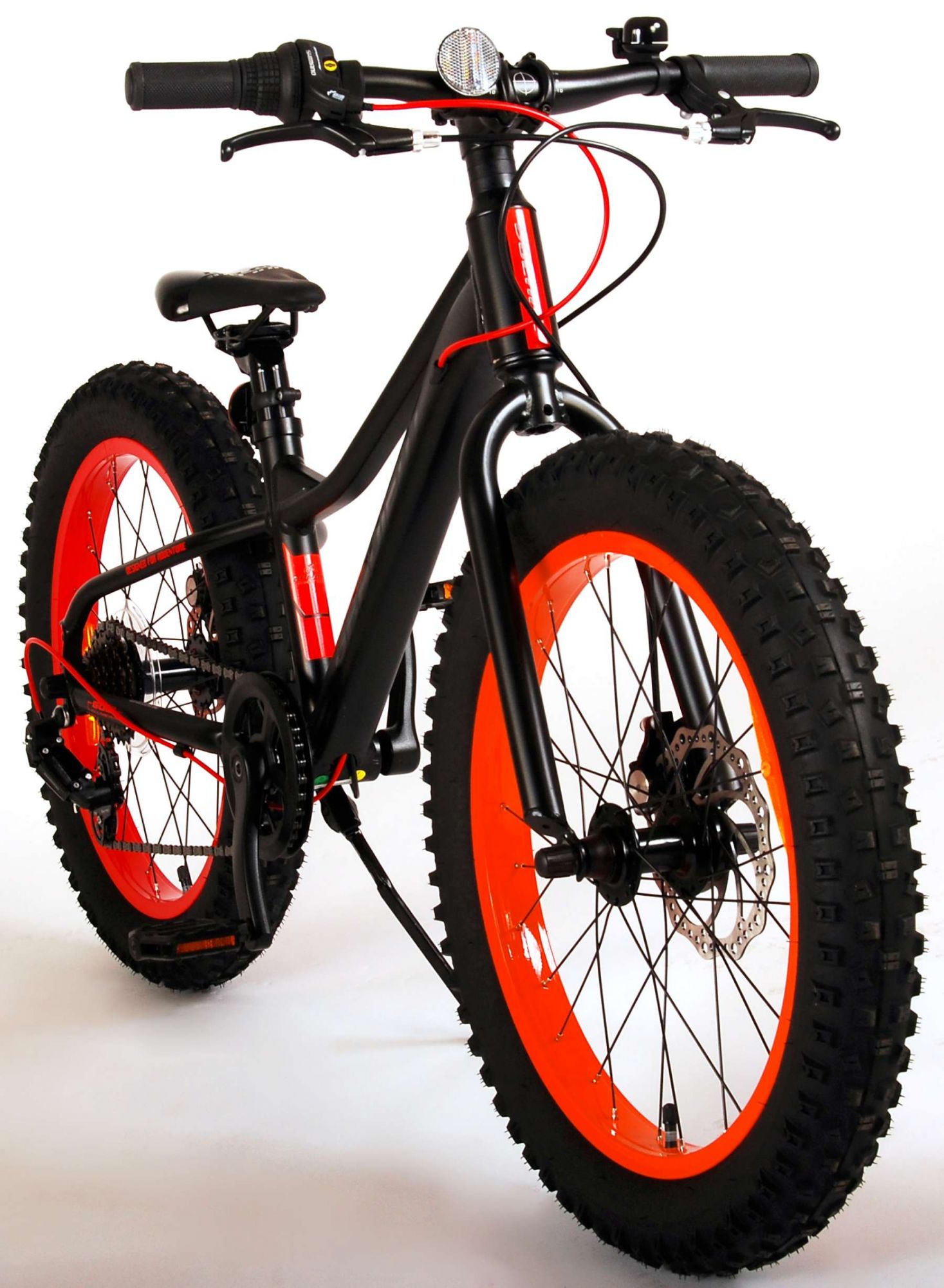 TPFSports Gradient Kinderfahrrad - Jungen - 20 Zoll - 6 Gänge - Scheibenbremse - Schwarz Gelb Grün