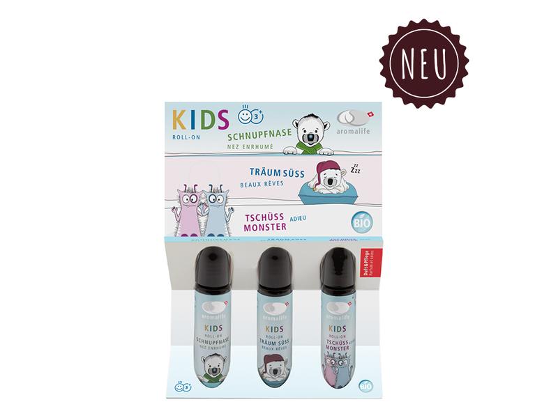 Aromalife Geschenkset Kids Roll-on 3er Set Geschenkset mit 3 Roll-on`s für die Kleinen