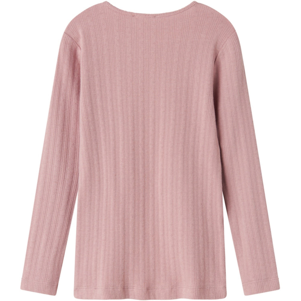 Køb MarMar Modal Pointelle Soft Berry Tamra Bluse