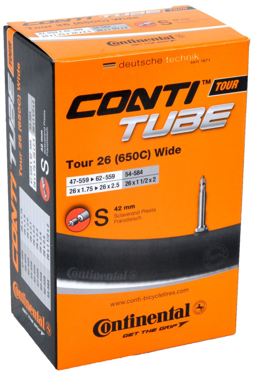 Continental Tour 26 wide S42 Schlauch kaufen | Bike-Discount