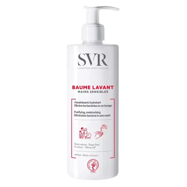 SVR BAUME LAVANT MAINS SENSIBLES Asainissant Hydratant 400ML