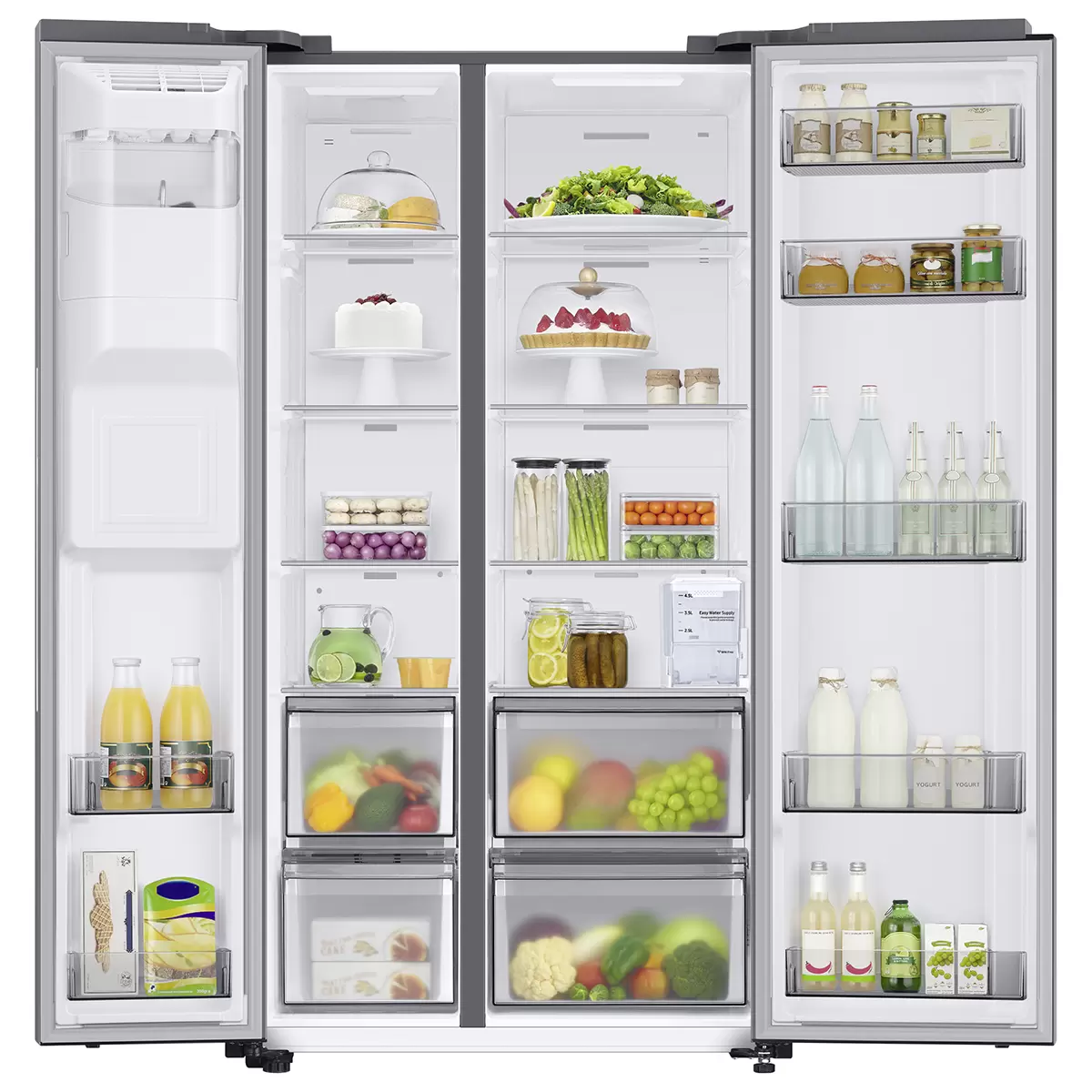 Samsung Food Center RS68A8521S9/WS silber,schwarz