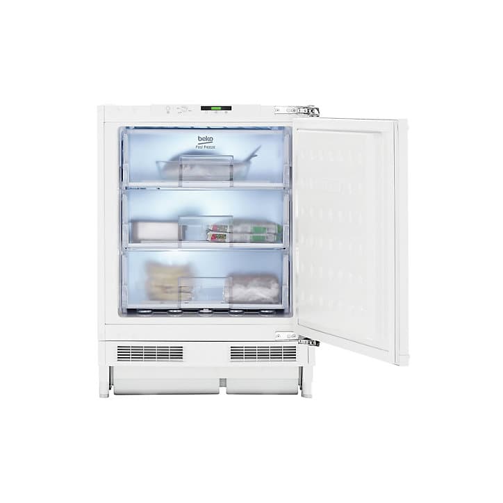 Congélateur encastrable porte réversible Top Beko QFS3682 87L, blanc