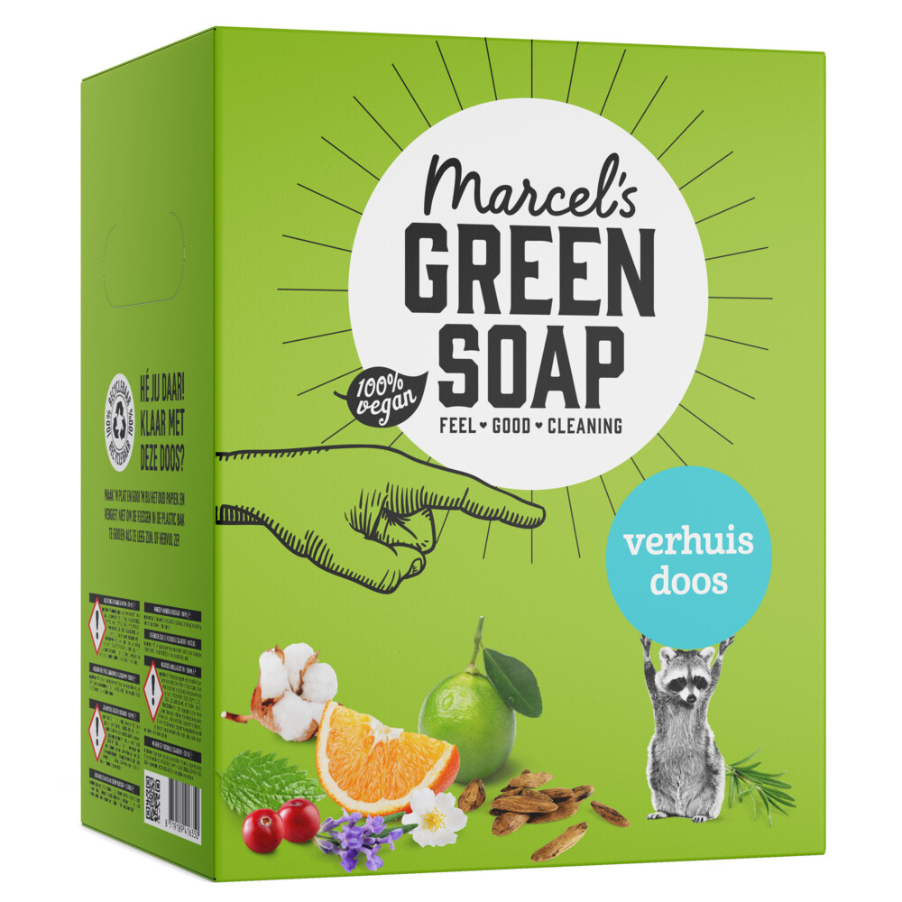 Marcel's Green Soap Verhuisdoos 8 x 1 stuk